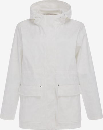 Veste fonctionnelle keepsudry en blanc : devant