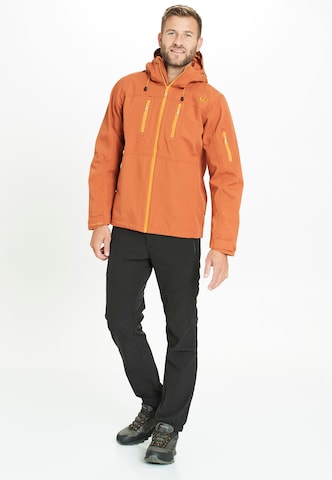 Whistler Outdoor jacket 'Downey' in Orange