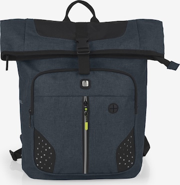 Gabol Backpack 'Random' in Blue: front