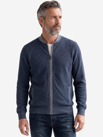 CASAMODA Knit cardigan 'Basic' in Blue
