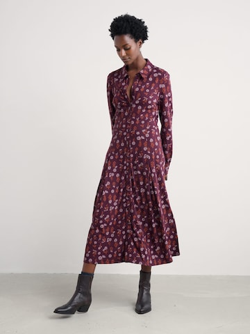 Robe-chemise 'Coastline' Seasalt Cornwall en violet : devant