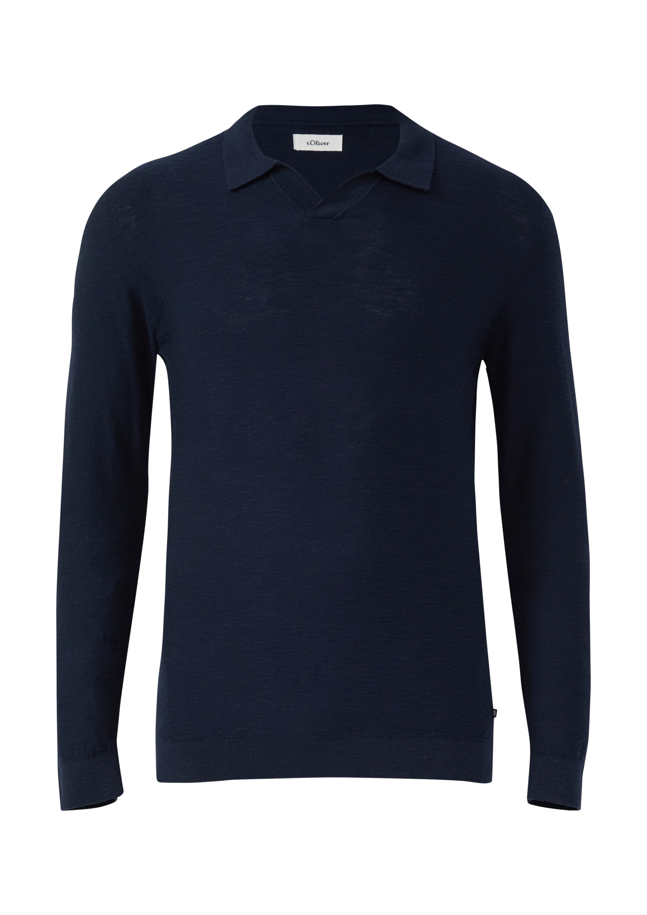 s.Oliver Trui in Blauw: voorkant
