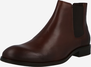 Bianco Chelsea Boots 'Byron' in Brown: front