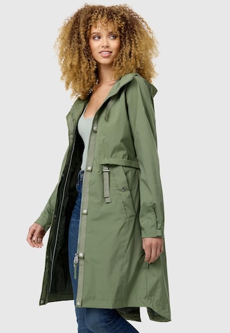 NAVAHOO Raincoat 'Silberperlee' in Green