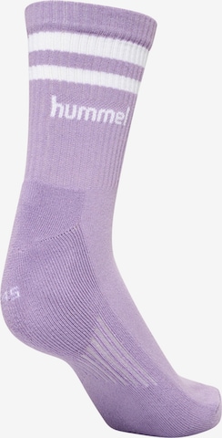 Chaussettes de sport Hummel en violet
