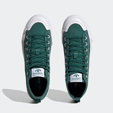 Baskets hautes 'Nizza Hi Rf' ADIDAS ORIGINALS en vert