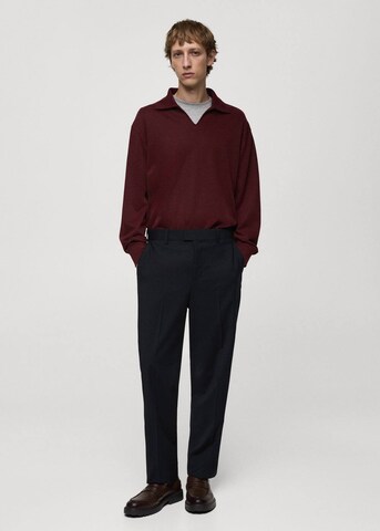 MANGO MAN Sweatshirt 'Toscal' in Rot