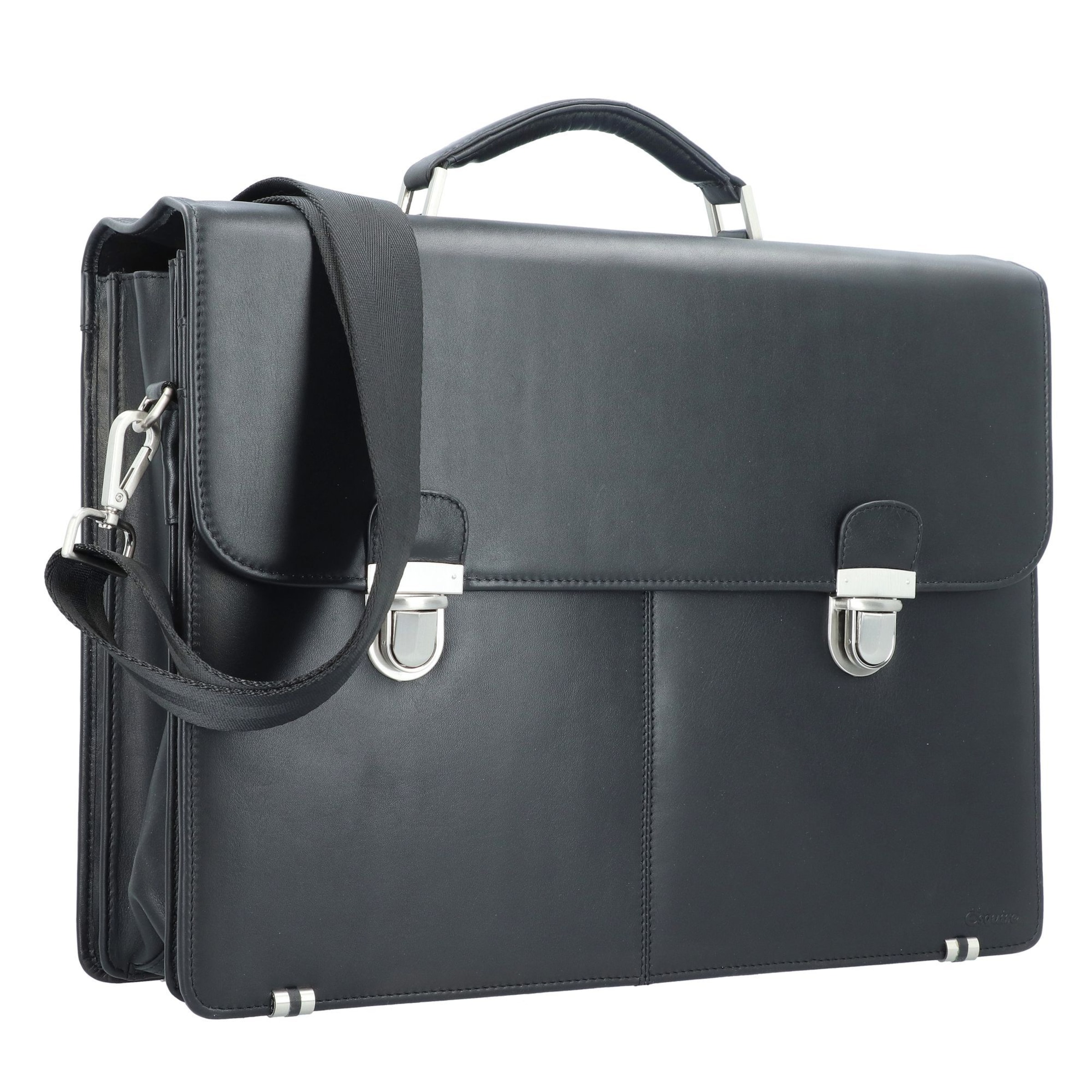Esquire Document Bag in Black