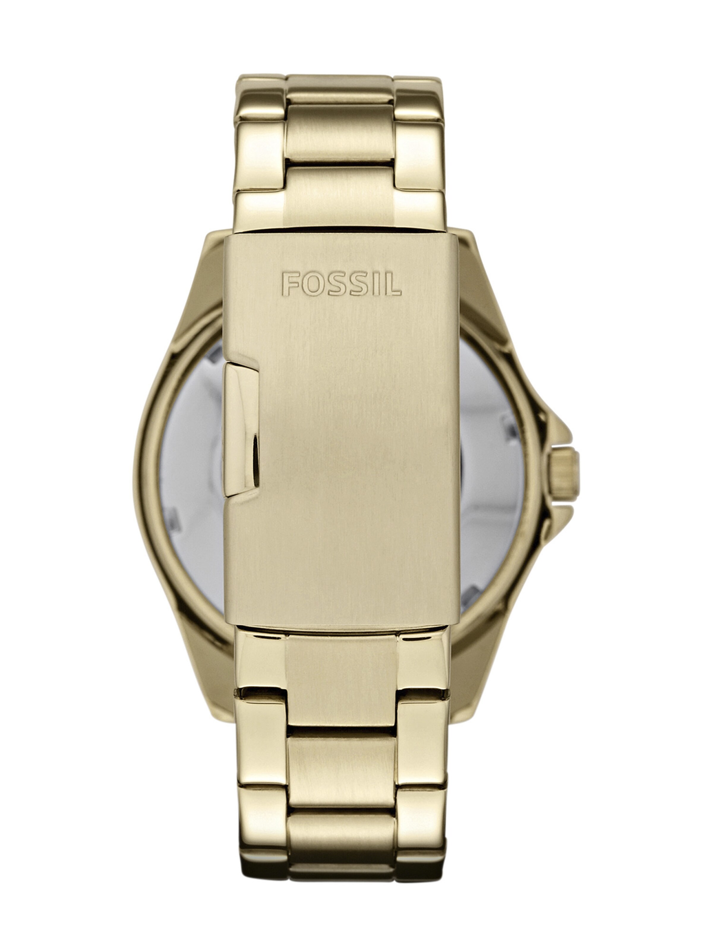 FOSSIL Analoog horloge 'Riley' in Goud