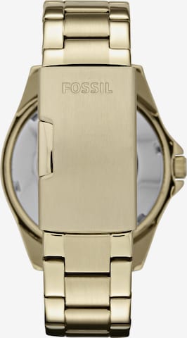 FOSSIL Аналоговые часы 'Riley' в Золотой
