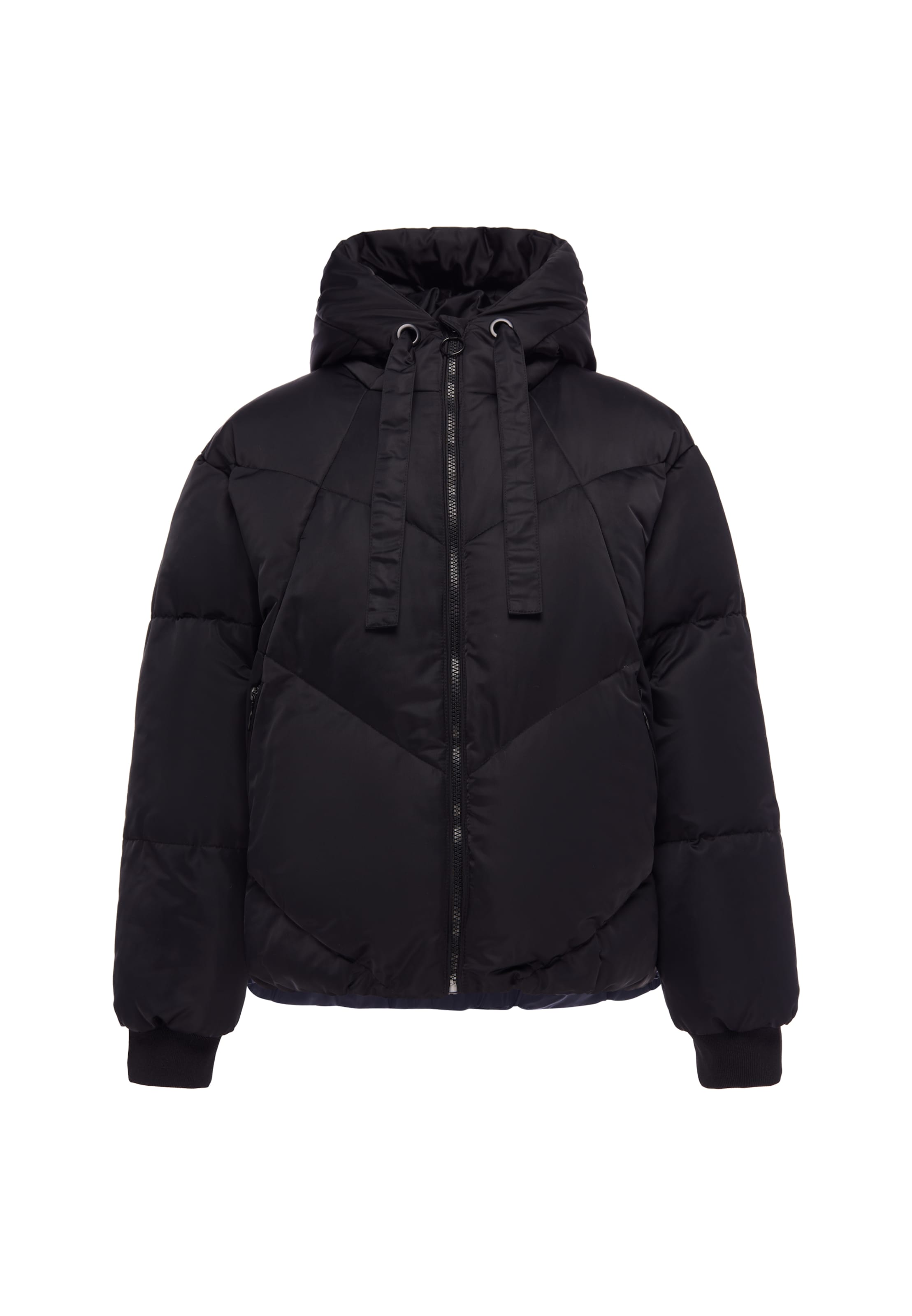 MYMO - Chaqueta de entretiempo en negro: frente