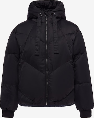 MYMO - Chaqueta de entretiempo en negro: frente