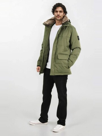Alessandro Salvarini Winterjas 'AS456 ' in Groen