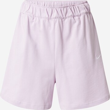 Nike Sportswear Loosefit Shorts in Lila: predná strana