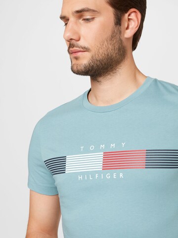 TOMMY HILFIGER T-Shirt in Blau