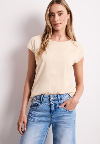 STREET ONE Shirt in Beige: front