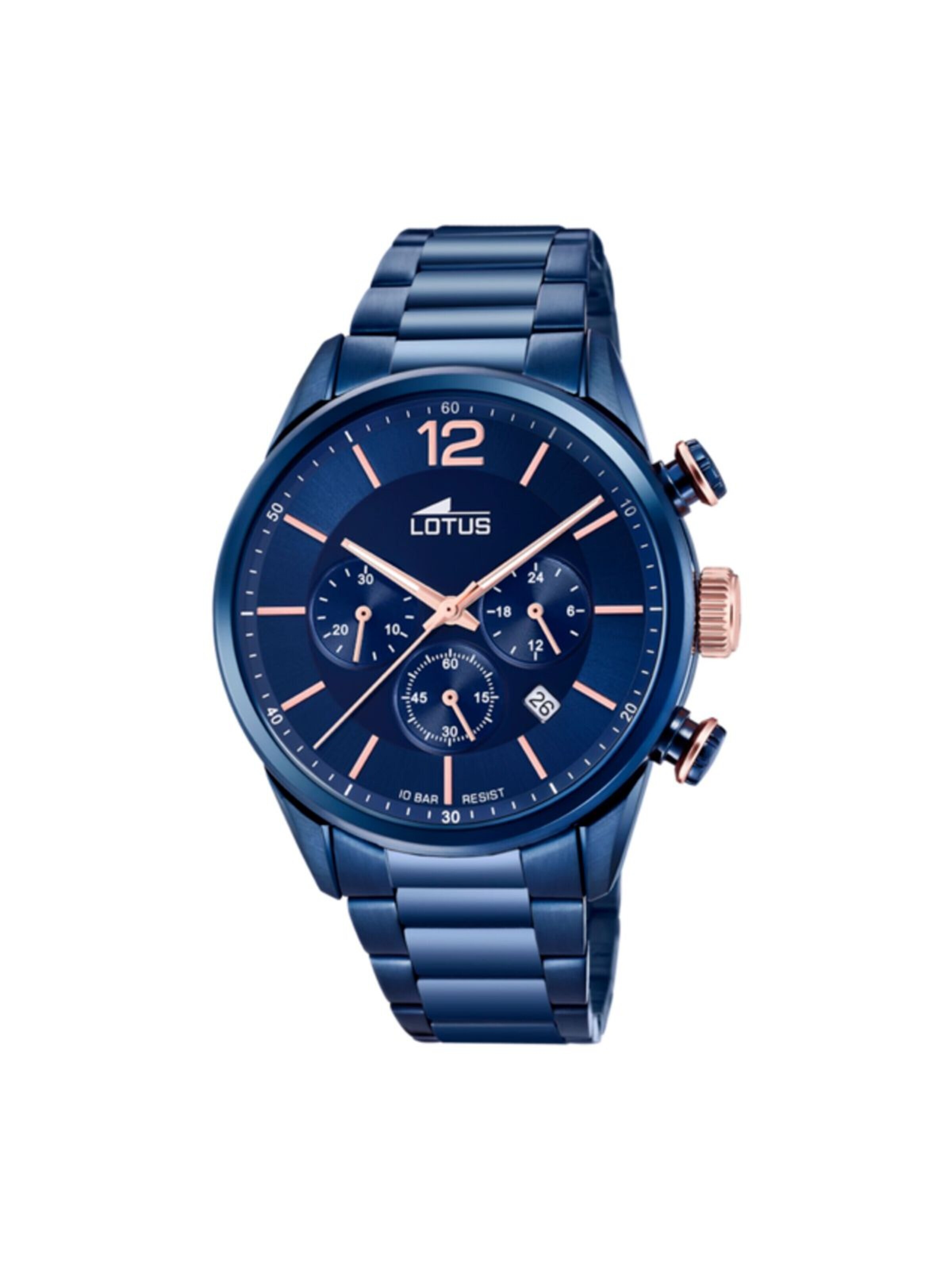 Lotus Analoog horloge in Blauw