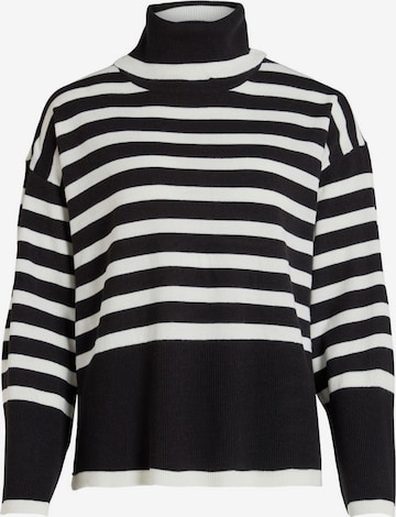 VILA Sweater in Black: front