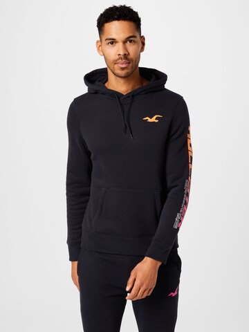 HOLLISTER Sweatshirt in Schwarz: Vorderseite