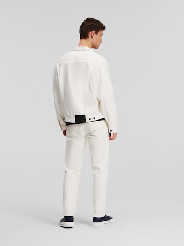 Veste mi-saison Karl Lagerfeld en blanc