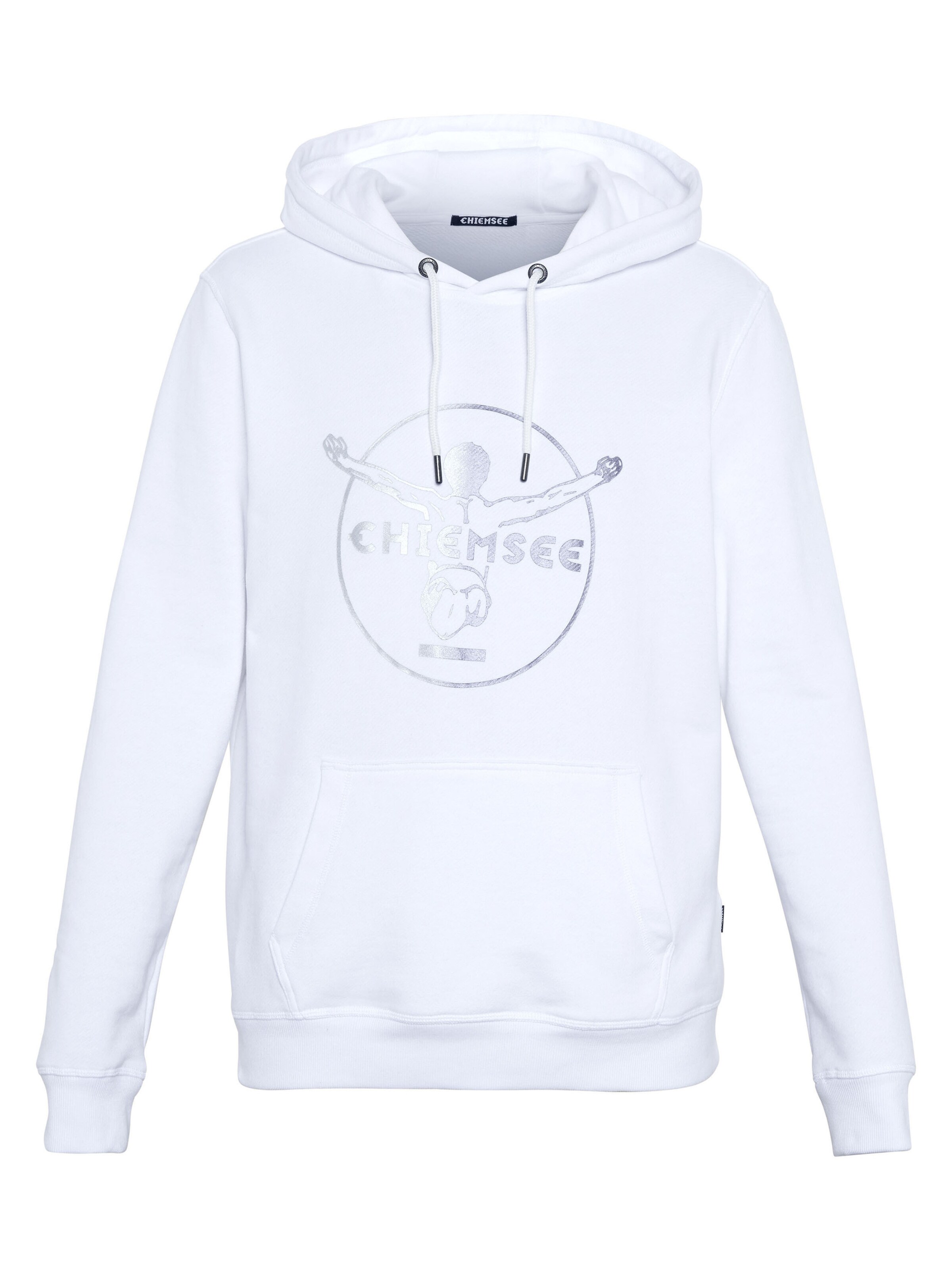 CHIEMSEE Sweatshirt in White: front