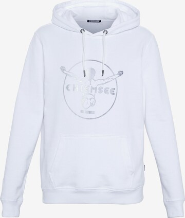 CHIEMSEE Sweatshirt in White: front