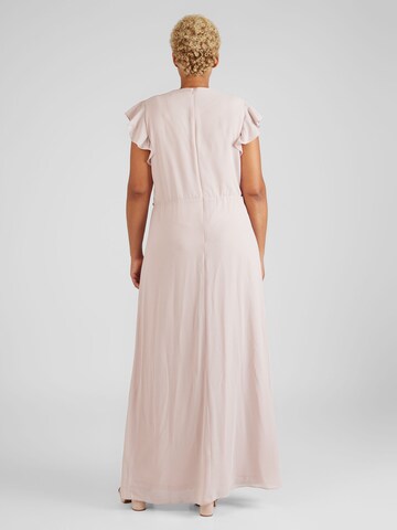 TFNC Plus Společenské šaty – pink