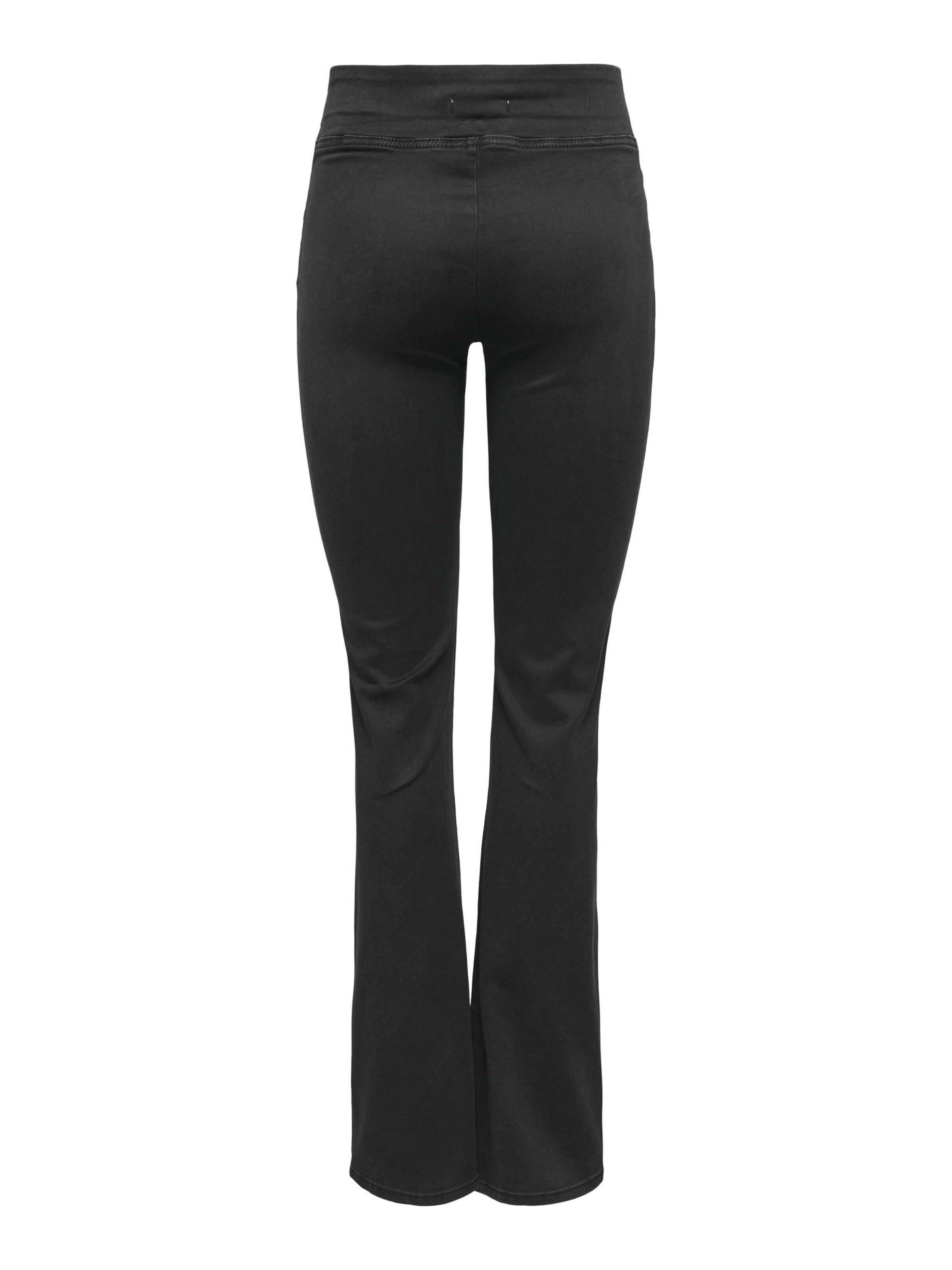 Flared Jeggings di ONLY in nero