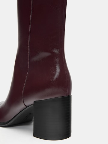 Bottines Pull&Bear en marron