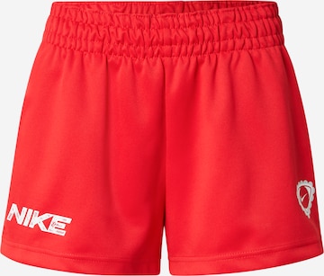 Nike Sportswear - Pantalón en rojo: frente