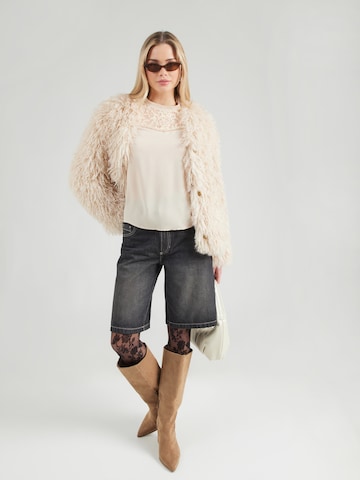 VILA Μπλούζα 'VISHIMMER' σε γκρι