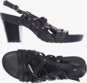 TIMBERLAND Sandals & High-Heeled Sandals in 39 in Black: front