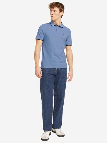 JACK & JONES Shirt 'Paulos - Slim Fit' in Blue