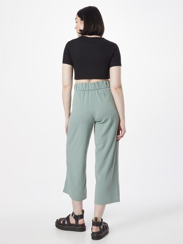 JDY Široke hlačnice Hlače 'CATIA' | zelena barva