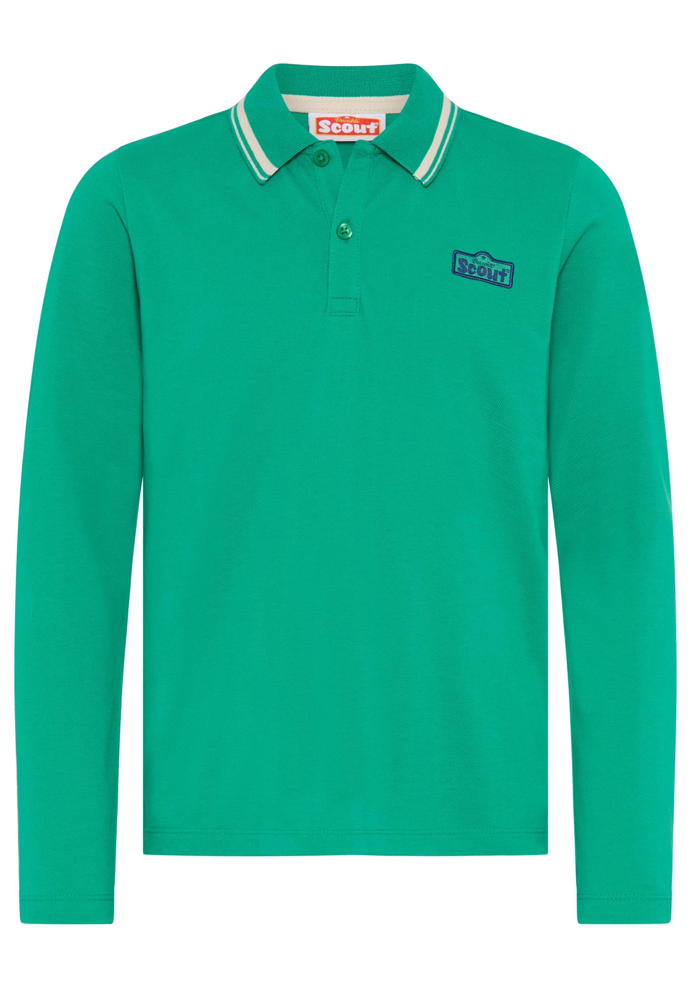 SCOUT Poloshirt in Grün: Vorderseite