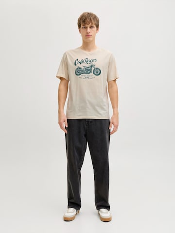 JJ Rebel Majica 'JREBMATHEO' | bež barva