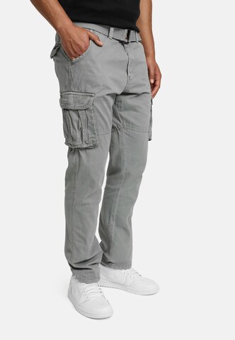 Regular Pantalon cargo 'INPascan' INDICODE JEANS en bleu