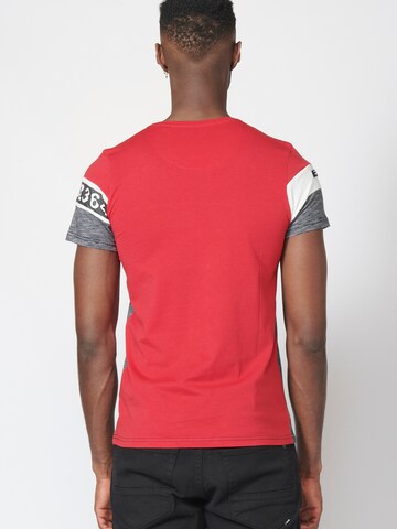 KOROSHI T-Shirt in Rot