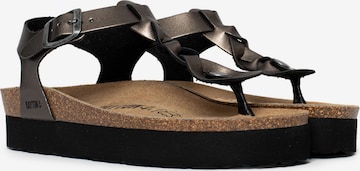 Bayton T-bar sandals 'Badajoz' in Brown