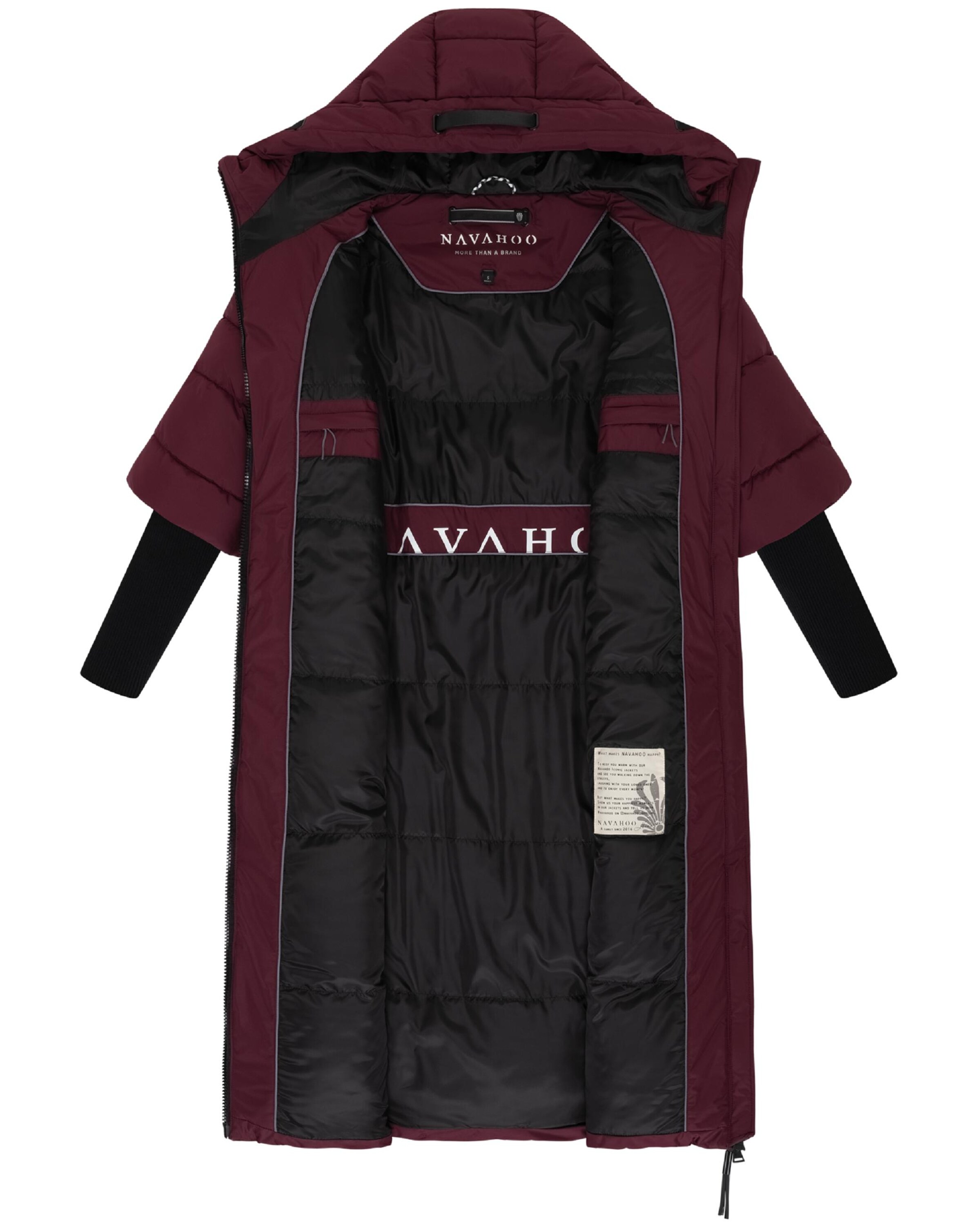 Cappotto invernale 'Ciao Miau XIV' di NAVAHOO in rosso