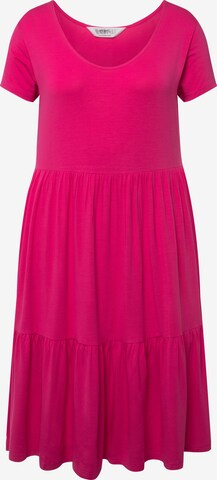 Janet & Joyce Summer Dress in Pink: front