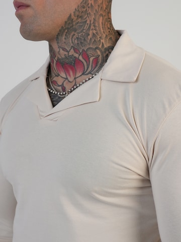 Maglietta di SikSilk in beige