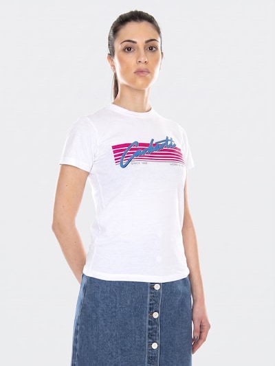 Carhartt WIP Shirts 'W' S/S Horizon T-Shirt White' i XS i hvid, Produktvisning