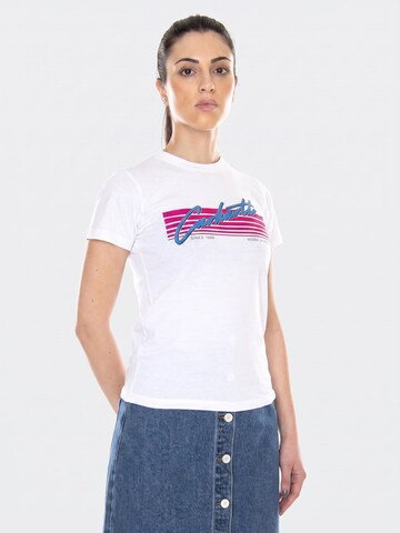 Carhartt WIP Shirts 'W' S/S Horizon T-Shirt White' i hvid: forside