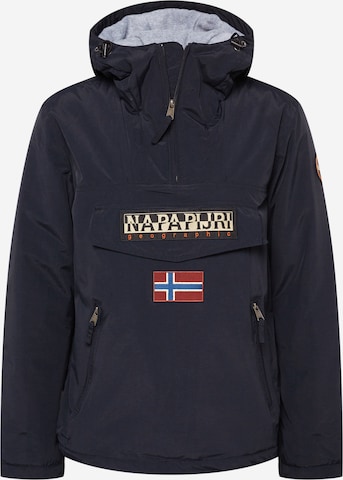 NAPAPIJRI Between-Season Jacket 'RAINFOREST' in Black: front