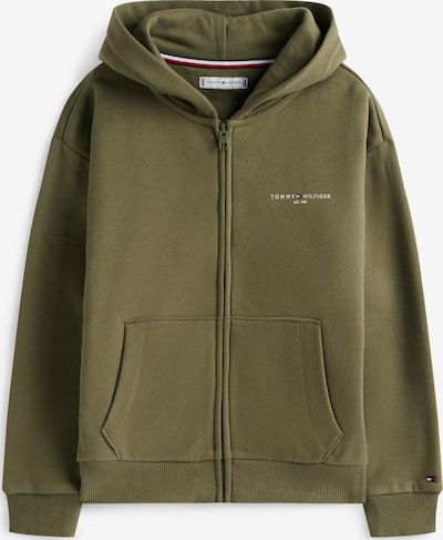Džemperis iš TOMMY HILFIGER, spalva – alyvuogių spalva, Prekių apžvalga