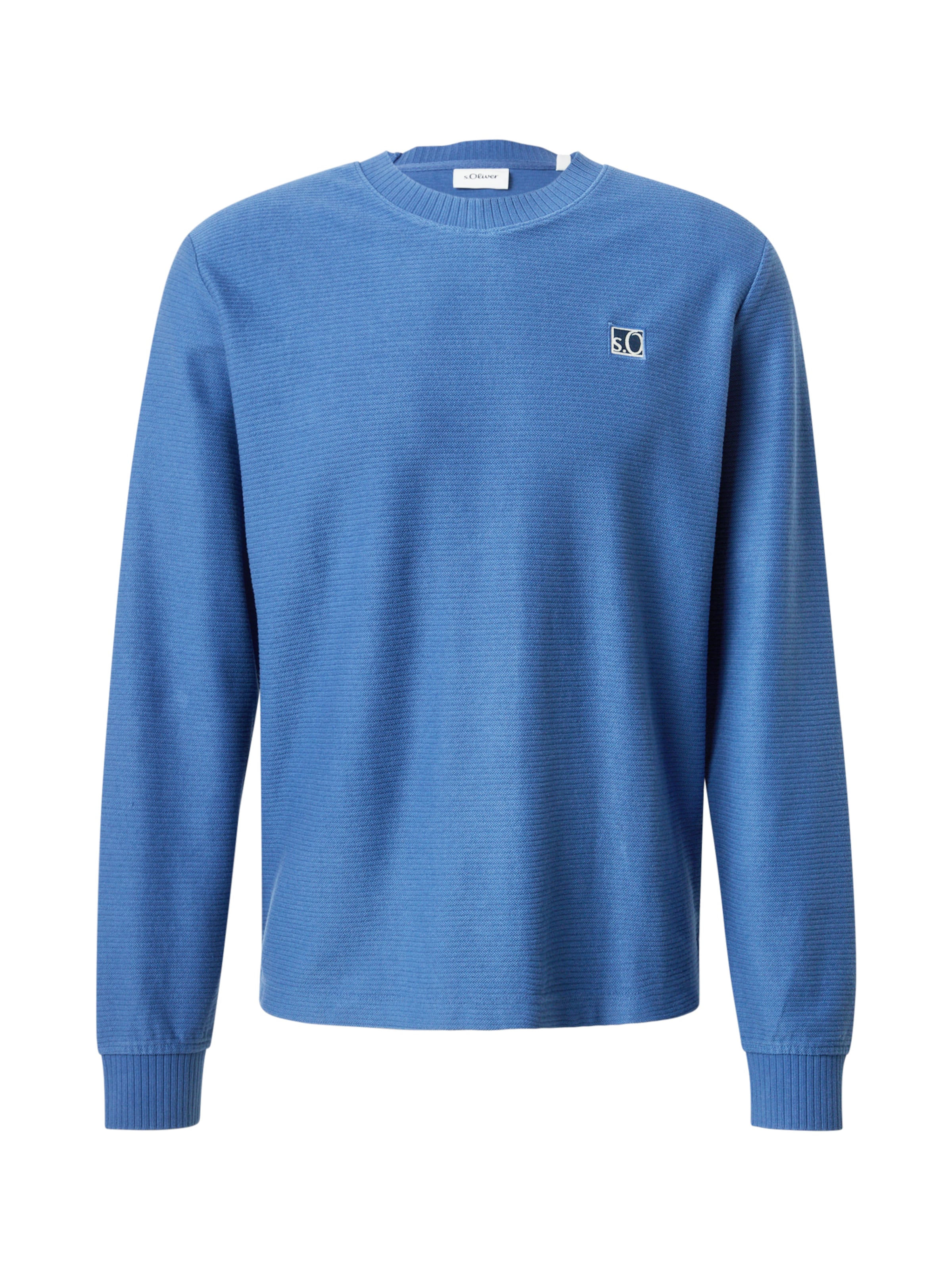 s.Oliver Свитшот в Синий: спереди