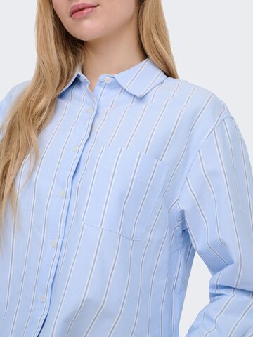 ONLY Blouse 'ONLElowen' in Blauw