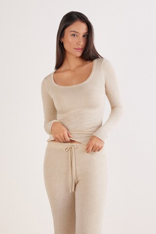 INTIMISSIMI Shirt 'Ultralight' in Beige