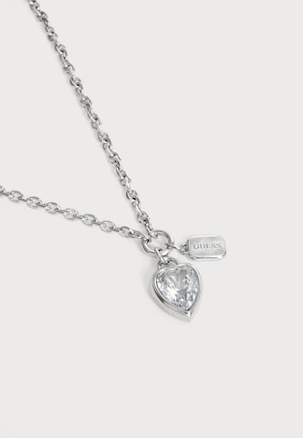 GUESS - Pulsera 'CRYSTAL LOVE' en plata